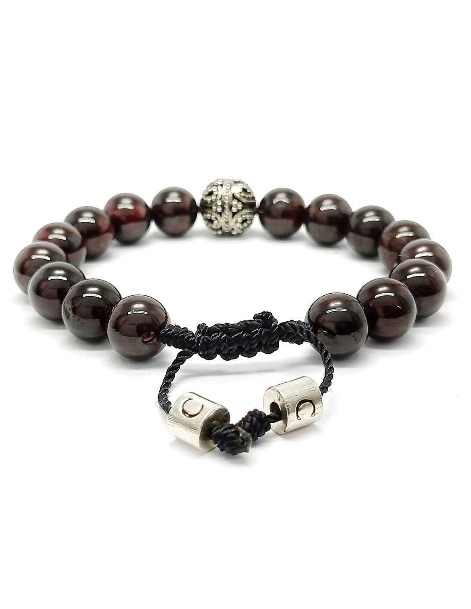 Pulsera de plata acabado brillante 4
