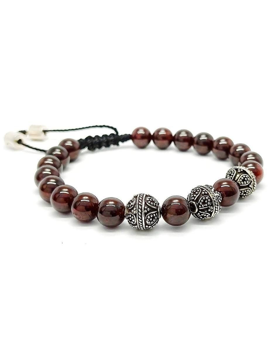 Pulsera de plata acabado brillante 2