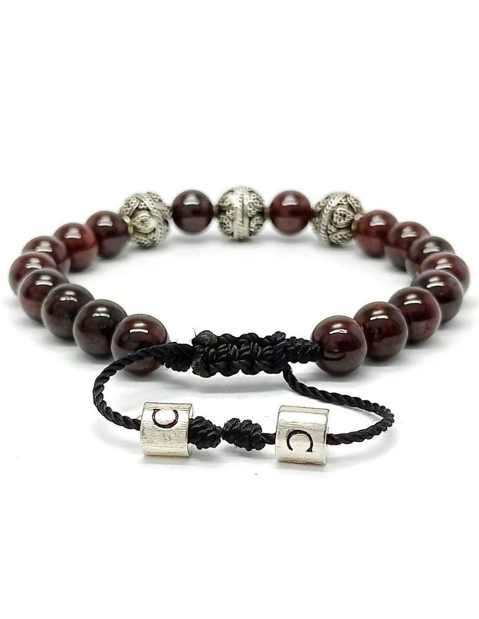 Pulsera de plata acabado brillante 4