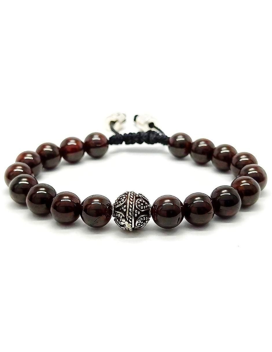 Pulsera de plata acabado brillante 1