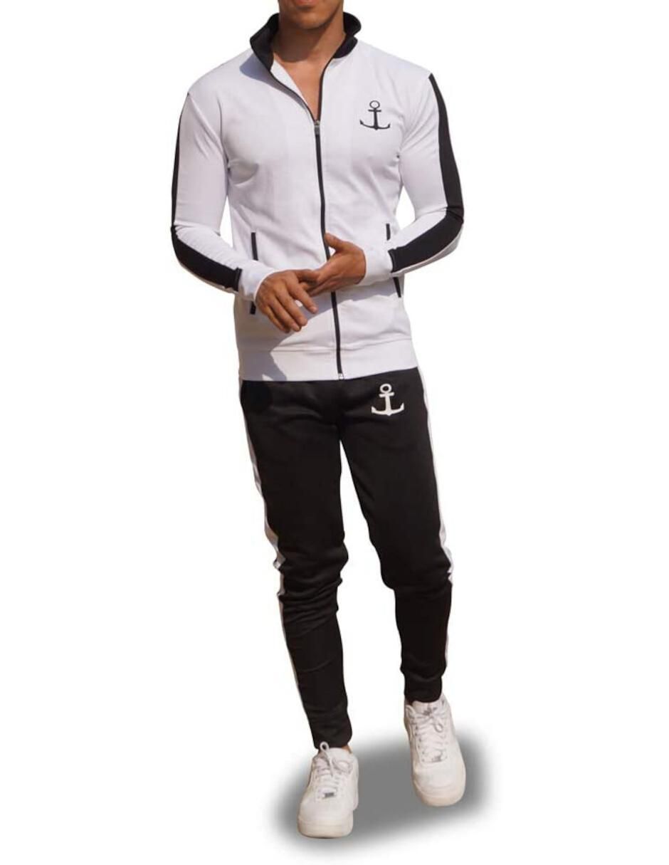 Conjunto deportivo regular con elástico para hombre 2