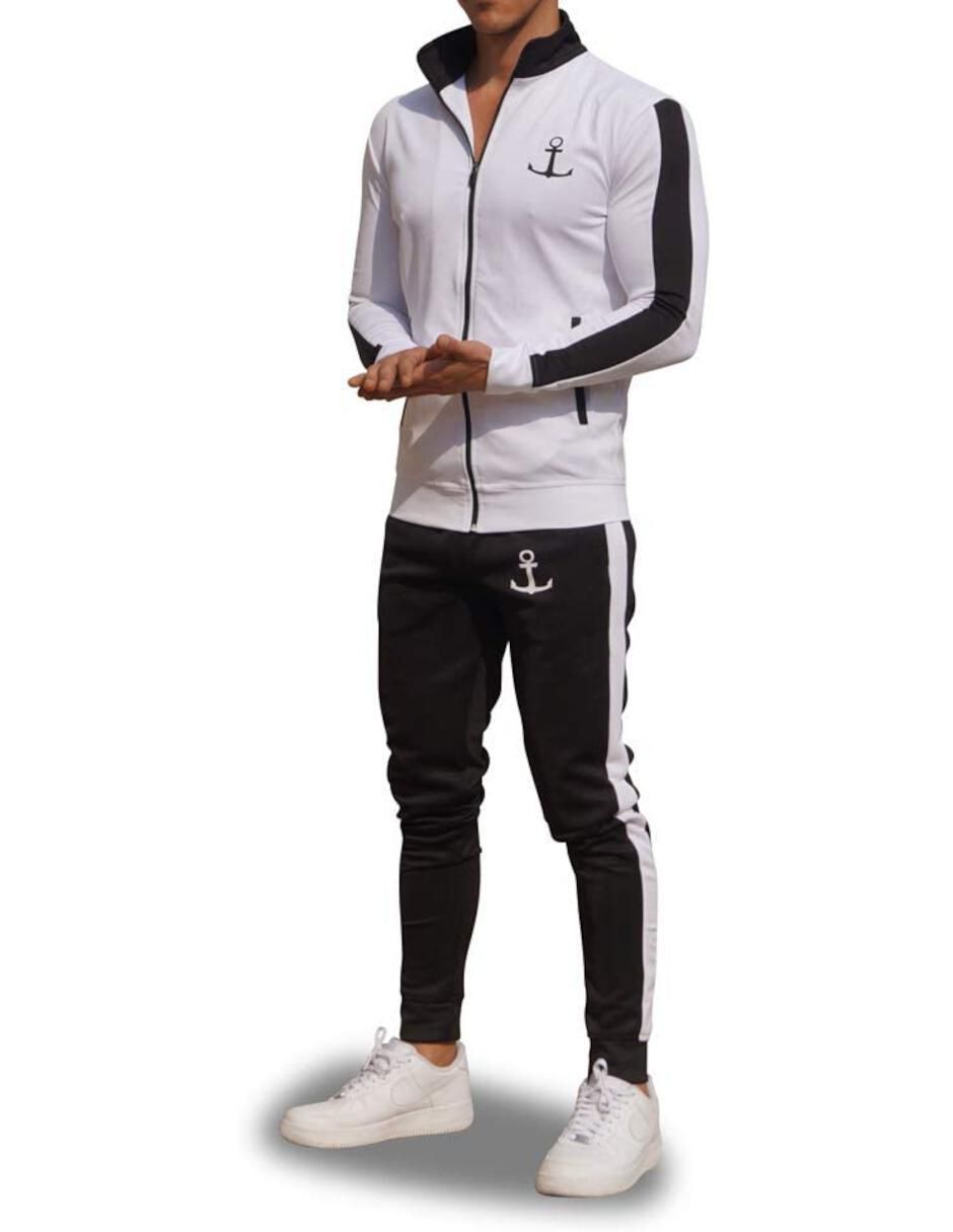 Conjunto deportivo regular con elástico para hombre 3