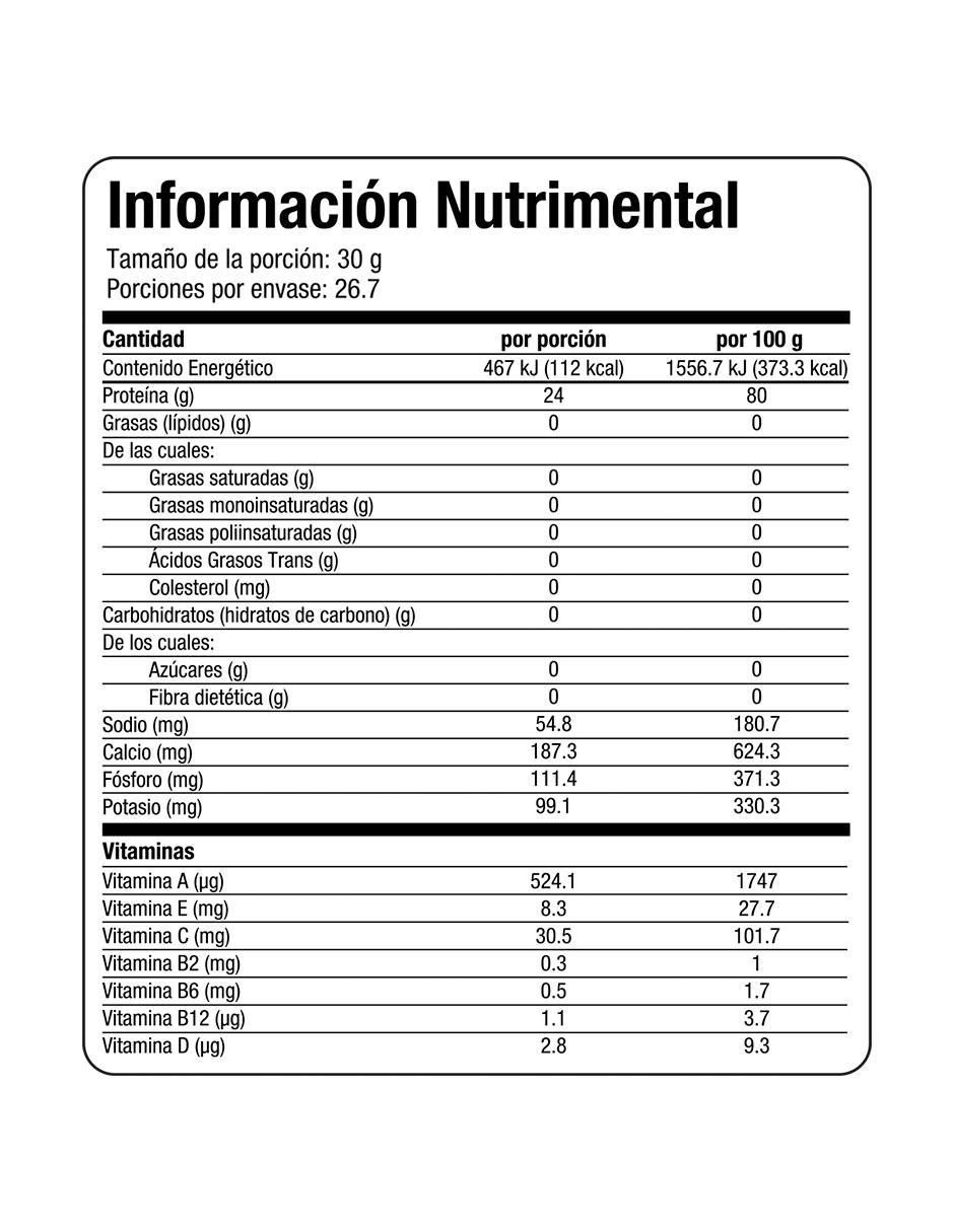 Proteína Evolution Nutraceutical Company vainilla 800 g