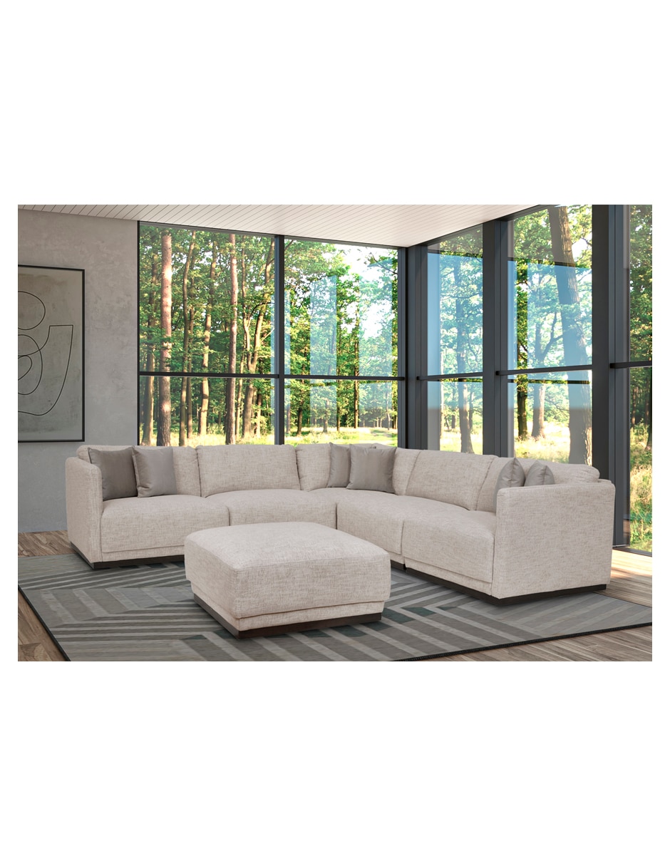 SILLÓN IZQ MAIO TELA, BEIGE