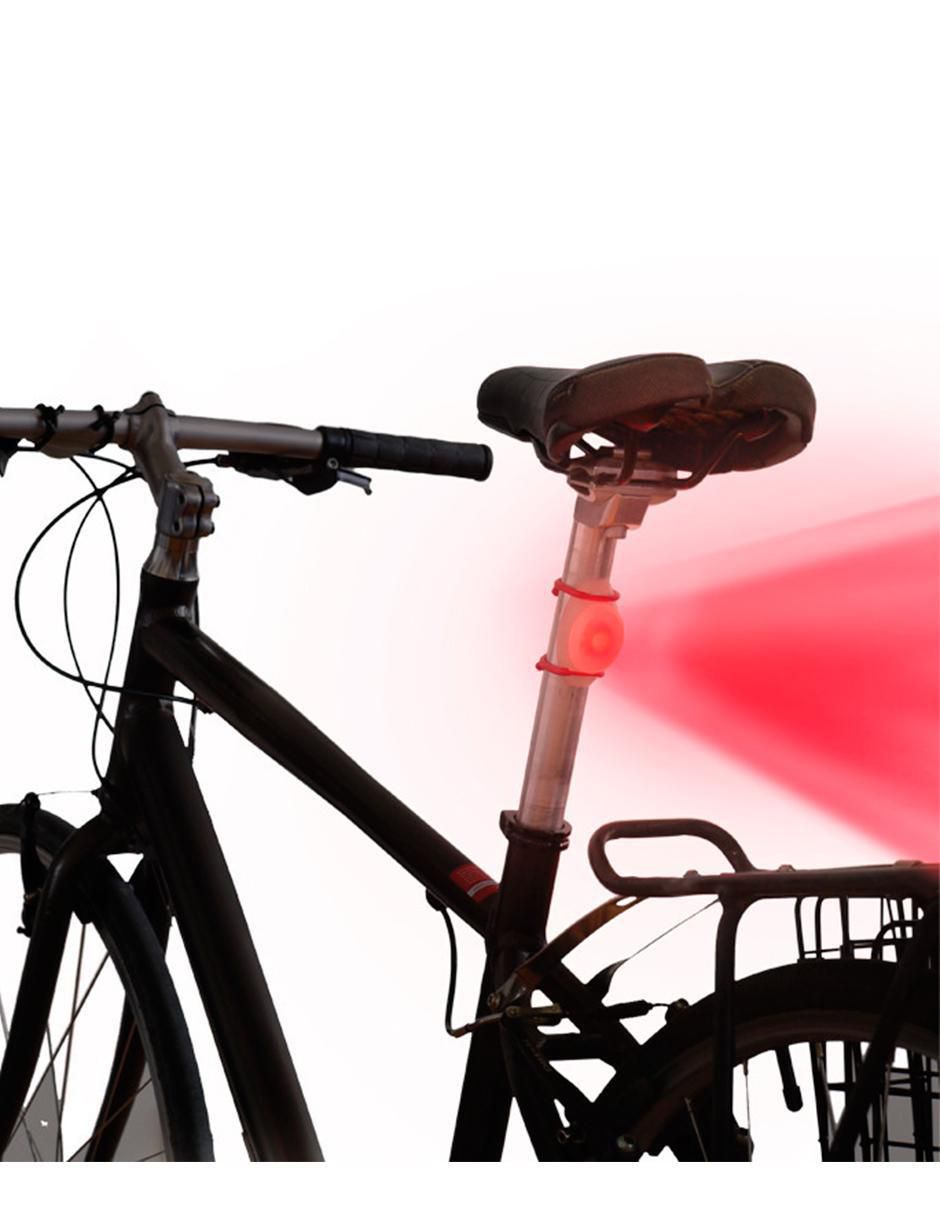 Luz LED para bicicleta unisex 3