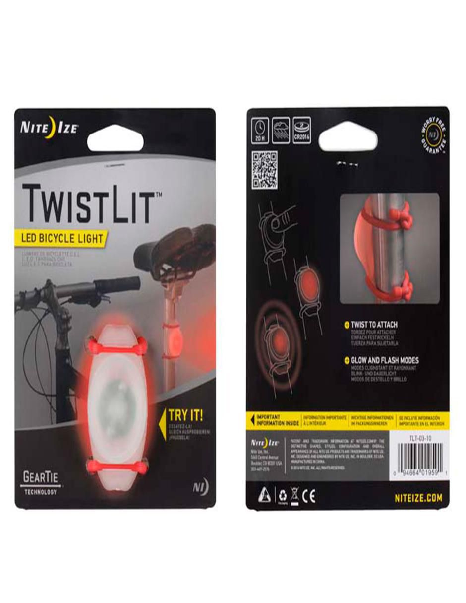 Luz LED para bicicleta unisex 2