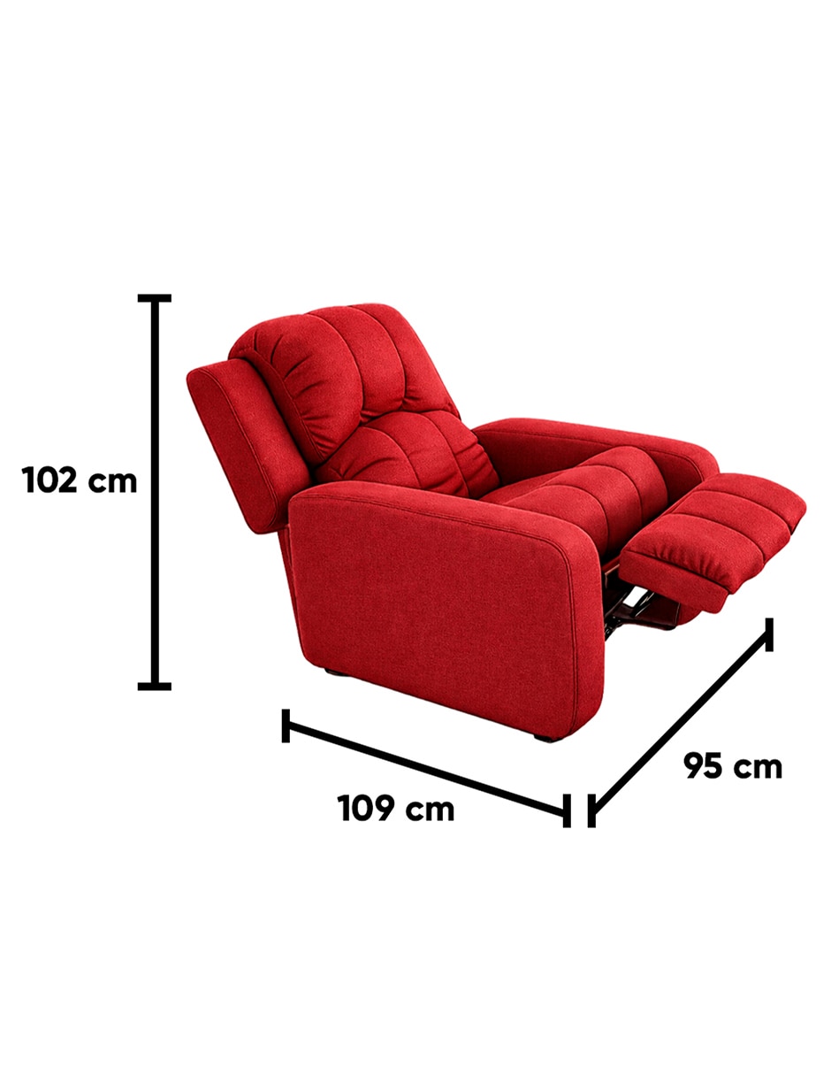 Reclinable Guadalajara Kessa de madera pino