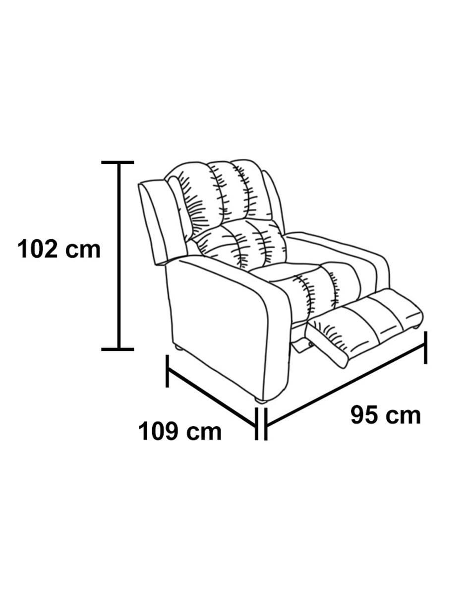 Reclinable Guadalajara Kessa de madera