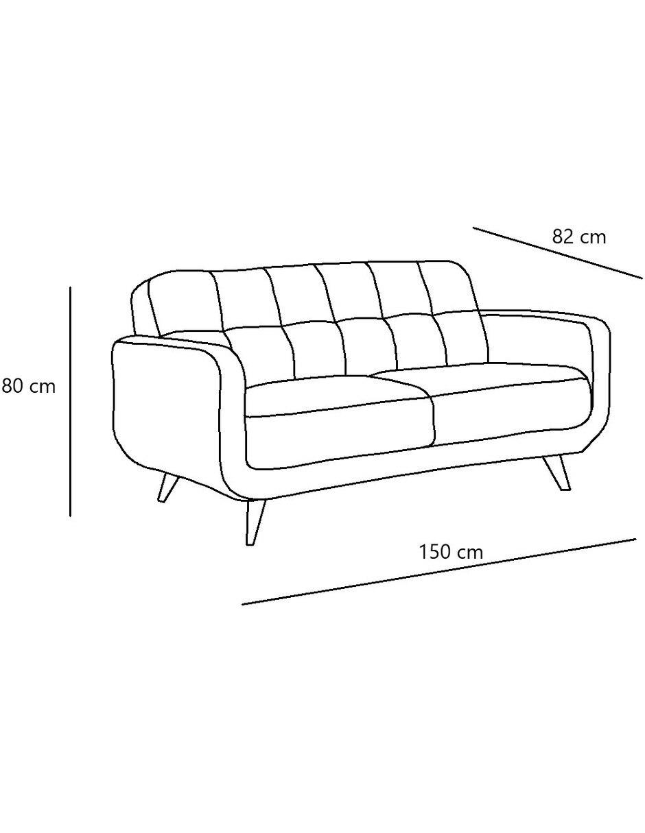 Love seat Soho 5
