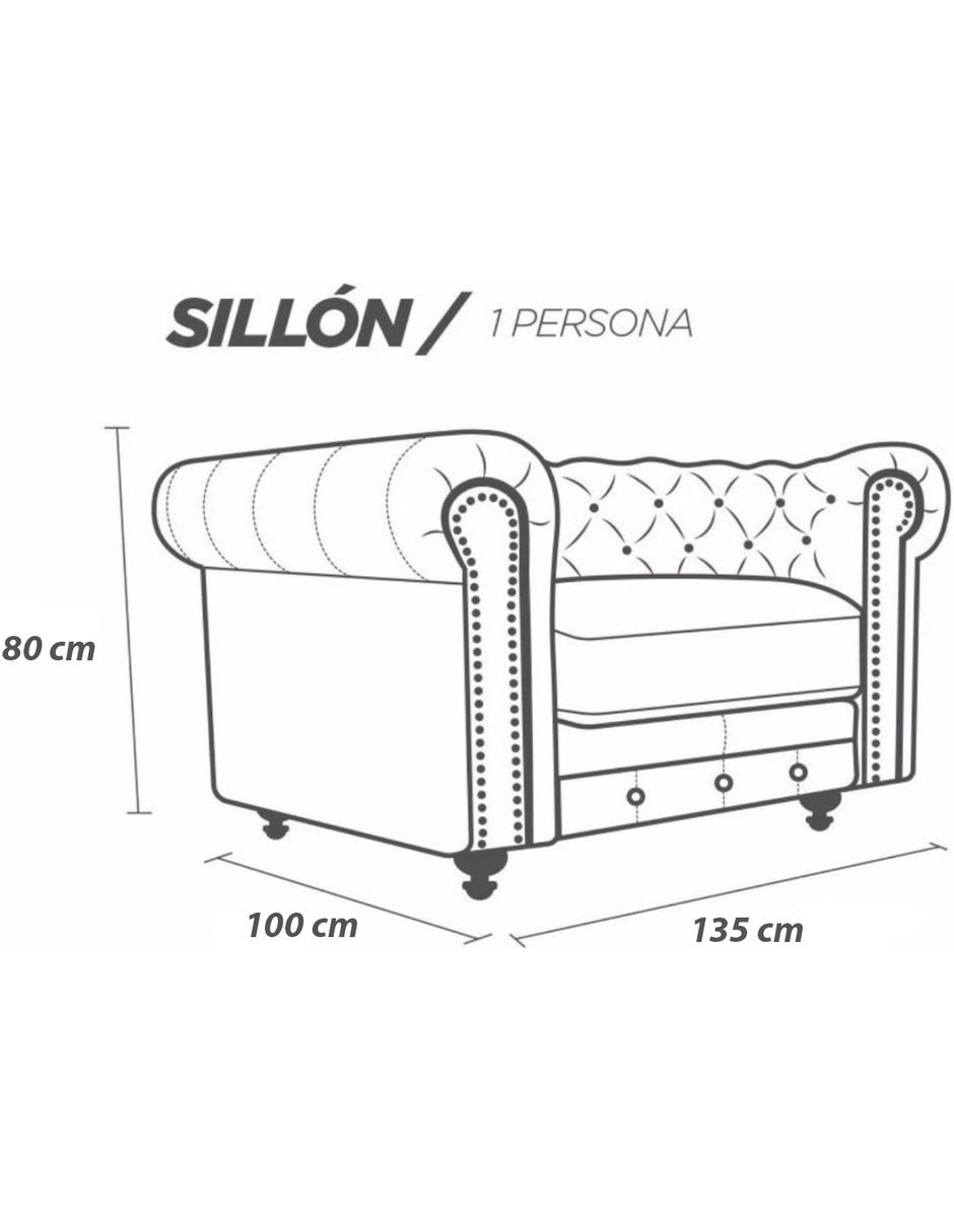 Sillón Chesterfield 4