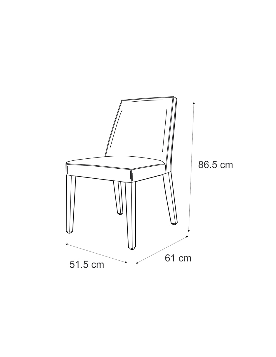 Silla Malibu de madera 15