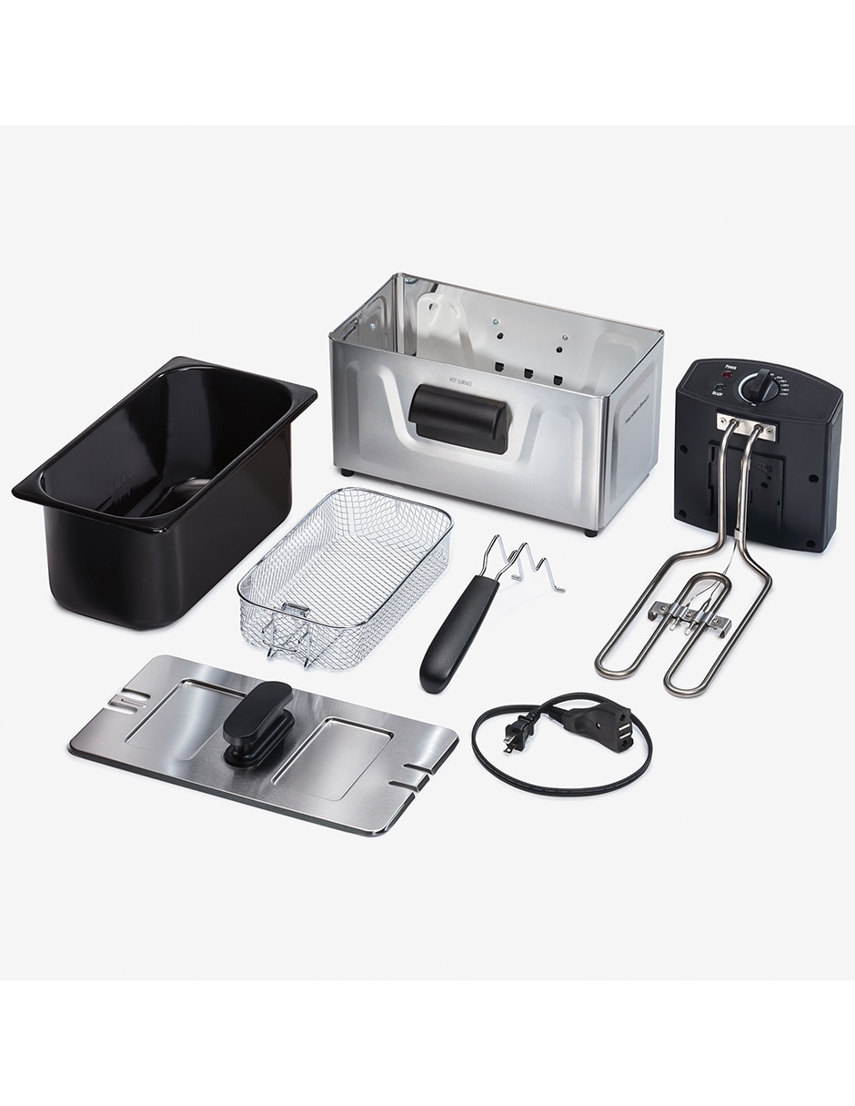 FREIDORA DE ACEITE 35032 H, 3 L, ACERO 3