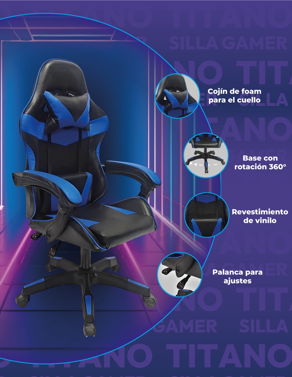 Silla gamer 4