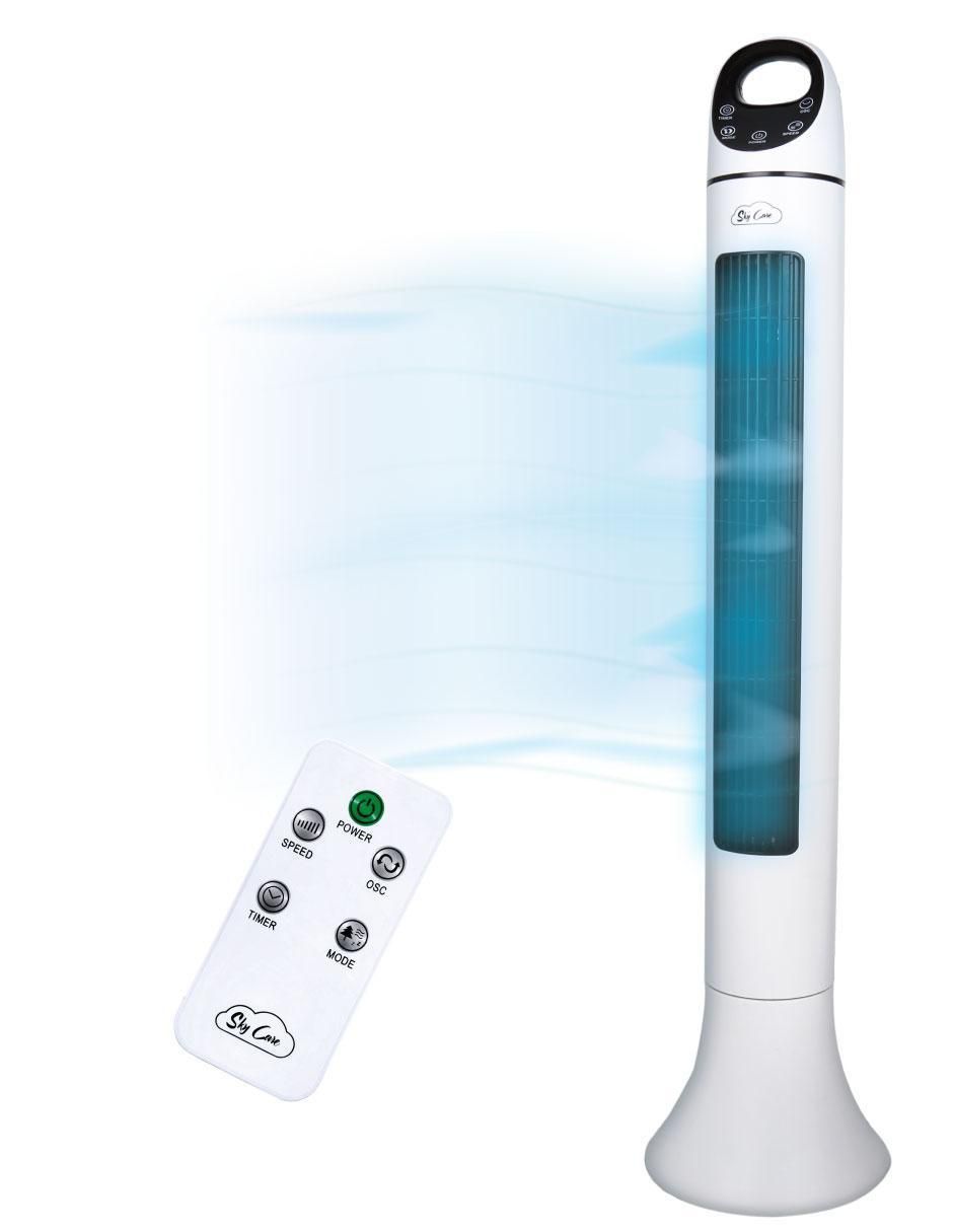 VENTILADOR DE PISO ABANICO TOR, BLANCO 1