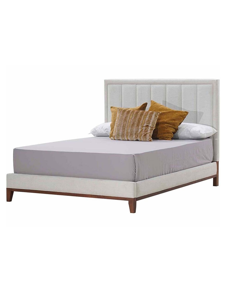 Cama de madera encino 1