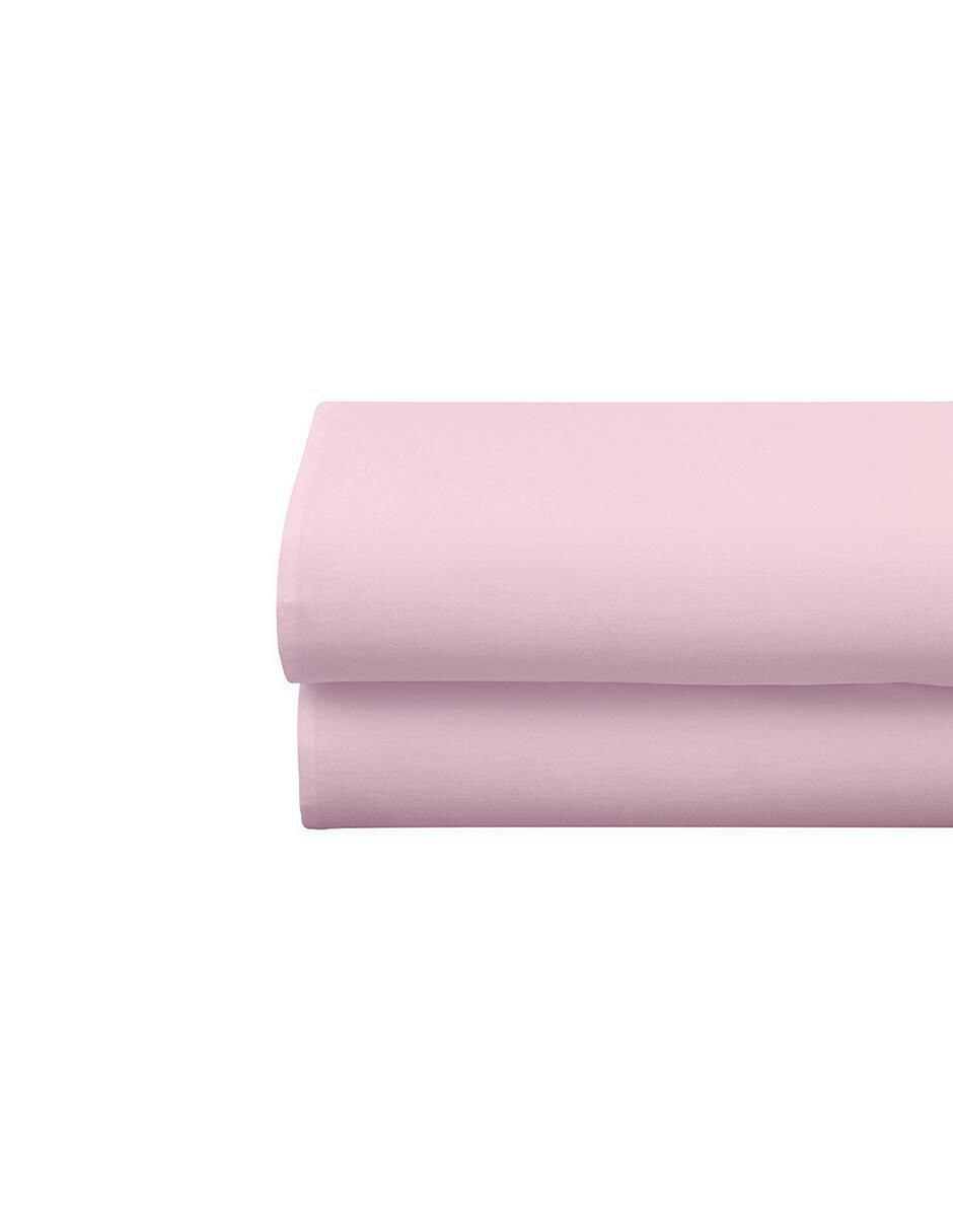 Juego de sábanas de microfibra Sumie Rosa 2