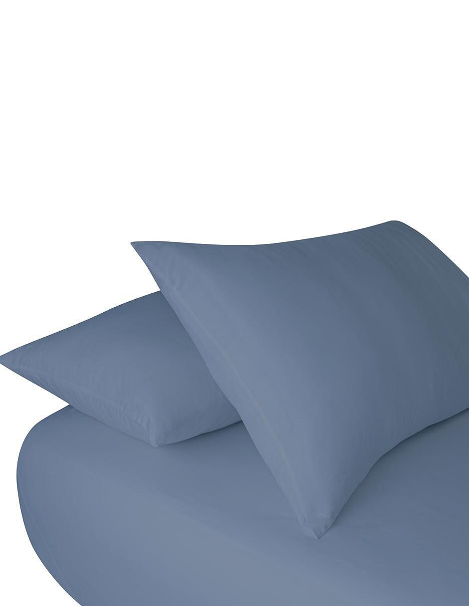 Juego de sábanas de microfibra Sumie Azul 4
