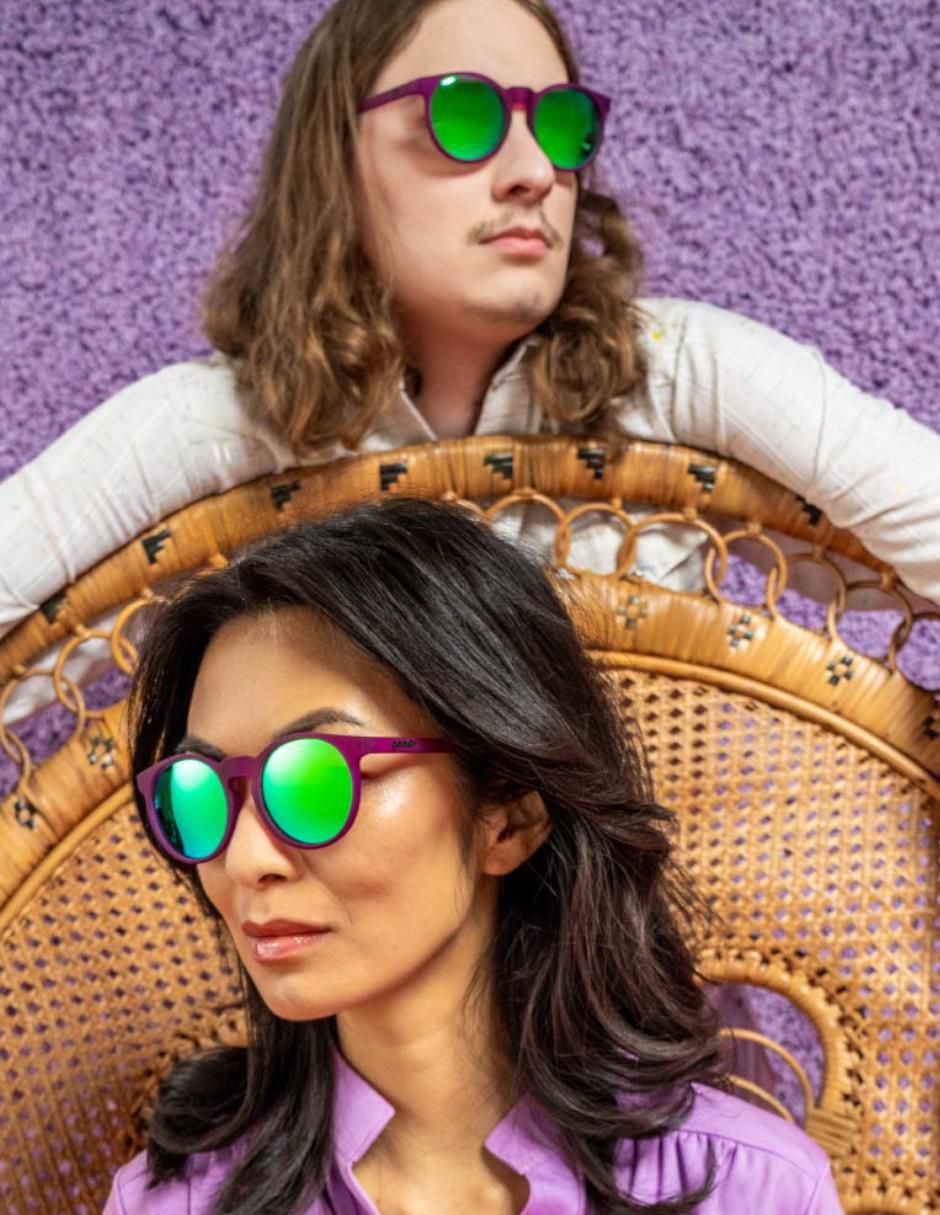 Lentes de sol Vintage Circle unisex 2
