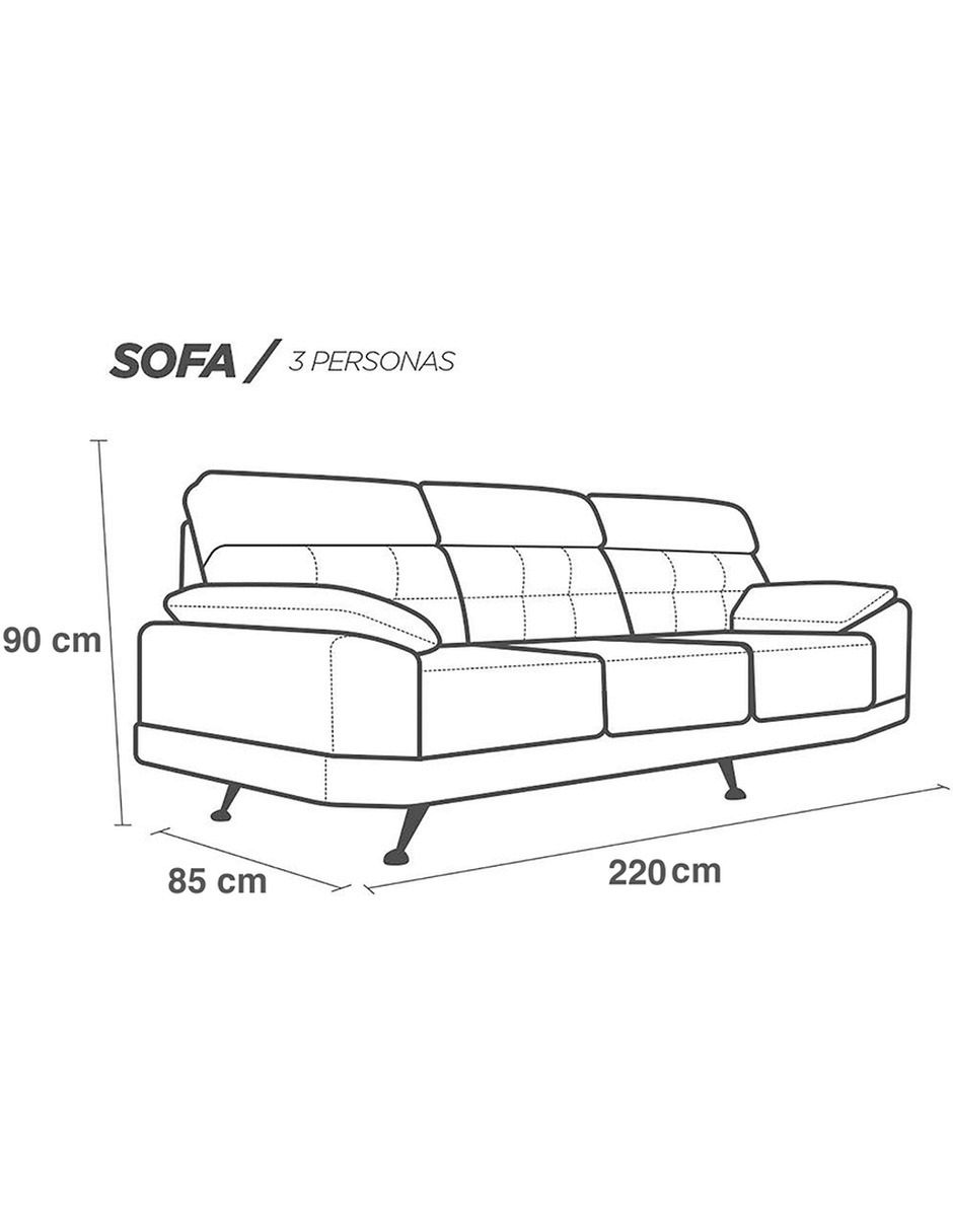 Sofá Dublin de piel 7