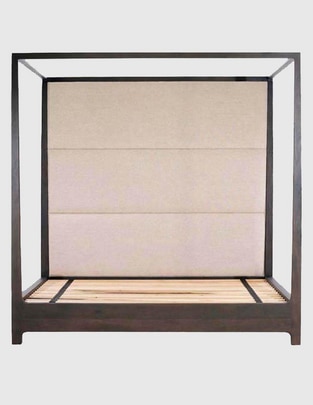 Cama Kassel de madera nogal Cama Kassel de madera nogal