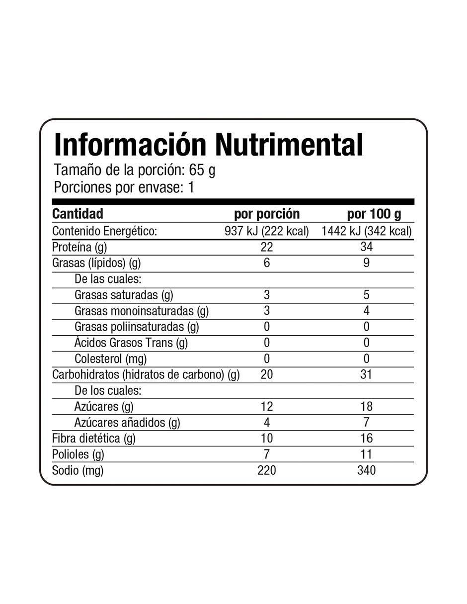 Barra frutos rojos Evolution Nutraceutical Company