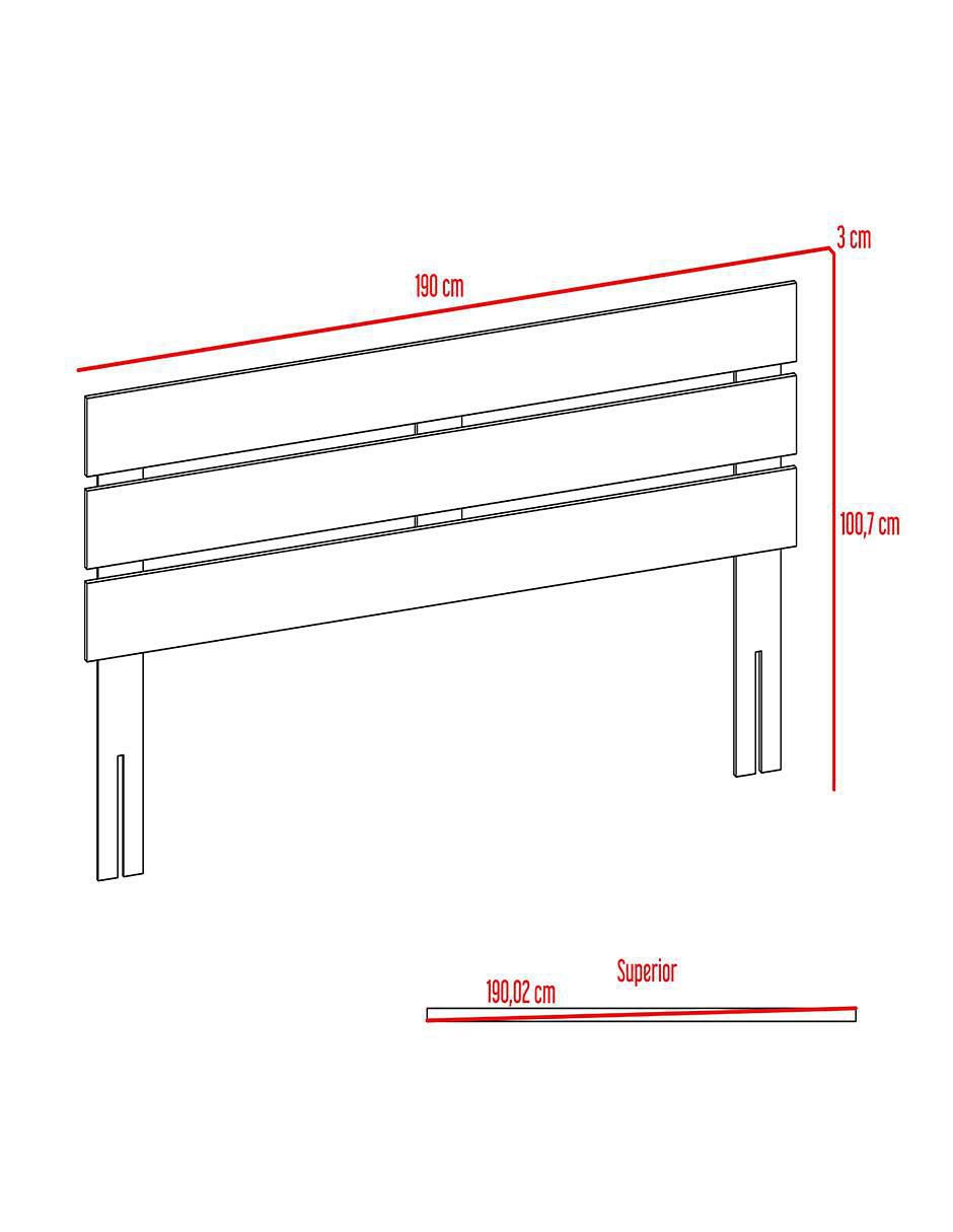 Cabecera armable Kaia 7