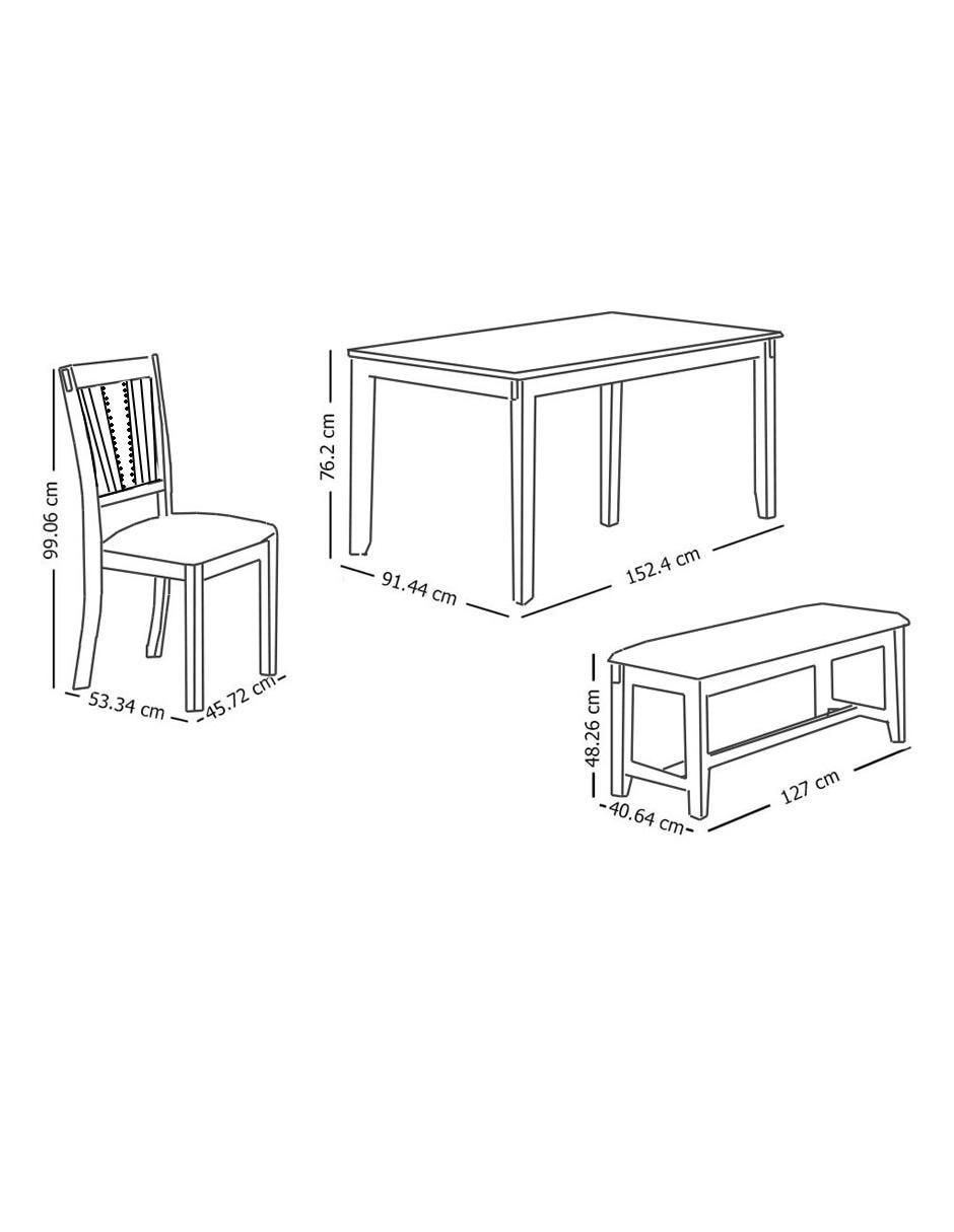 Comedor Zafira para 2 personas 3
