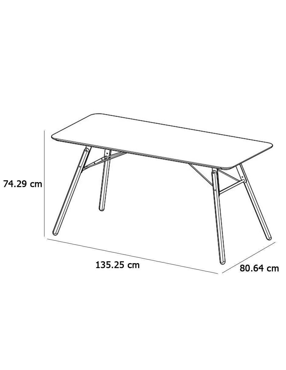 Mesa de comedor armable Dinniman 3