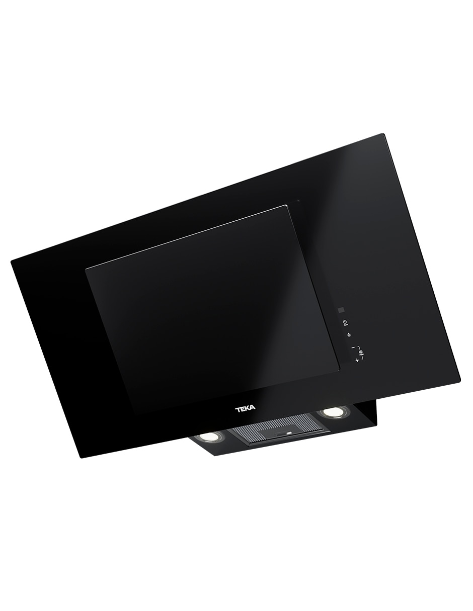 Campana de pared DVT 98660 TBS BK de vidrio 3