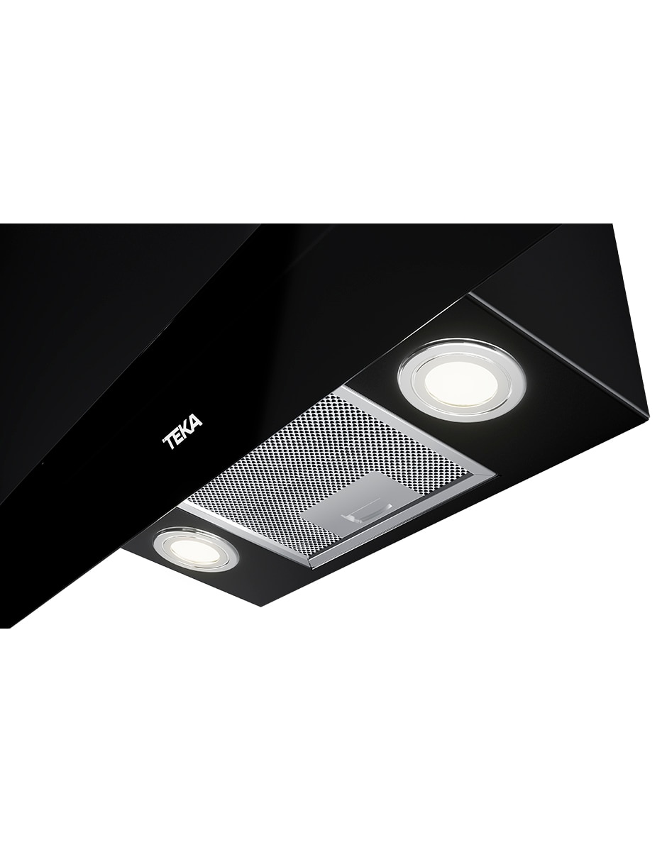 Campana de pared DVT 98660 TBS BK de vidrio 7