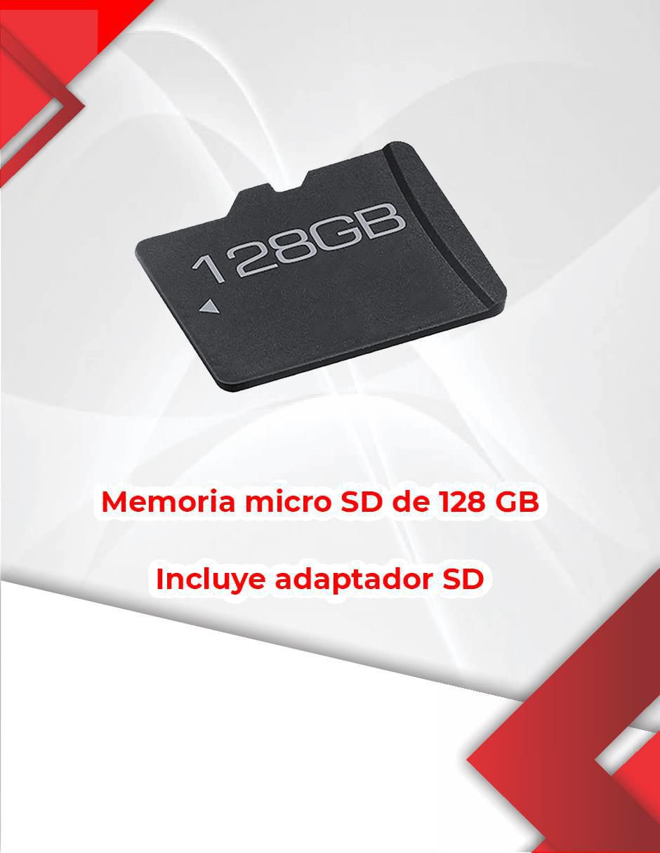Memoria micro SD capacidad 128 GB 2