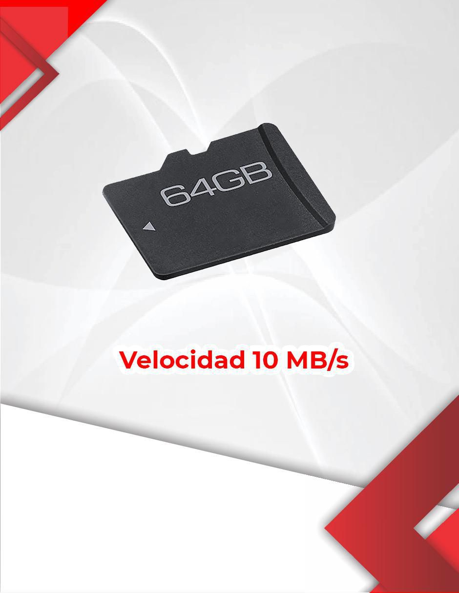 Memoria micro SD capacidad 64 GB Memoria micro SD capacidad 64 GB