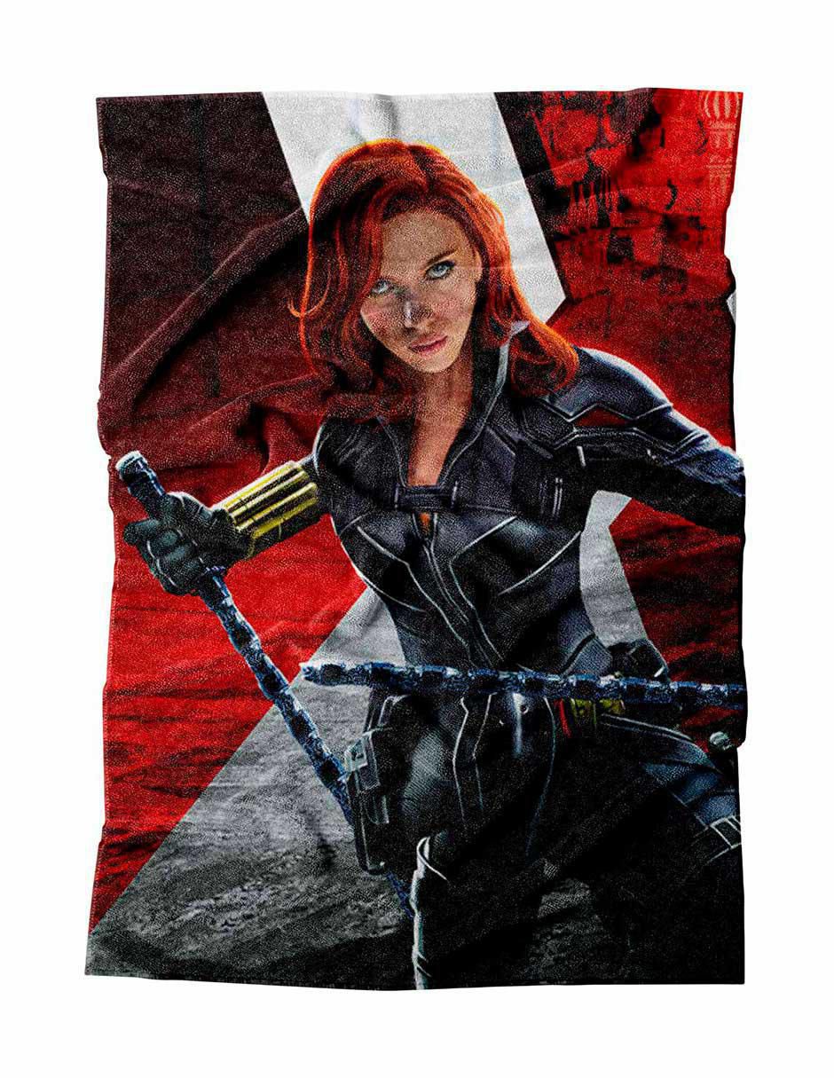 Toalla Marvel Black Widow de poliéster 1