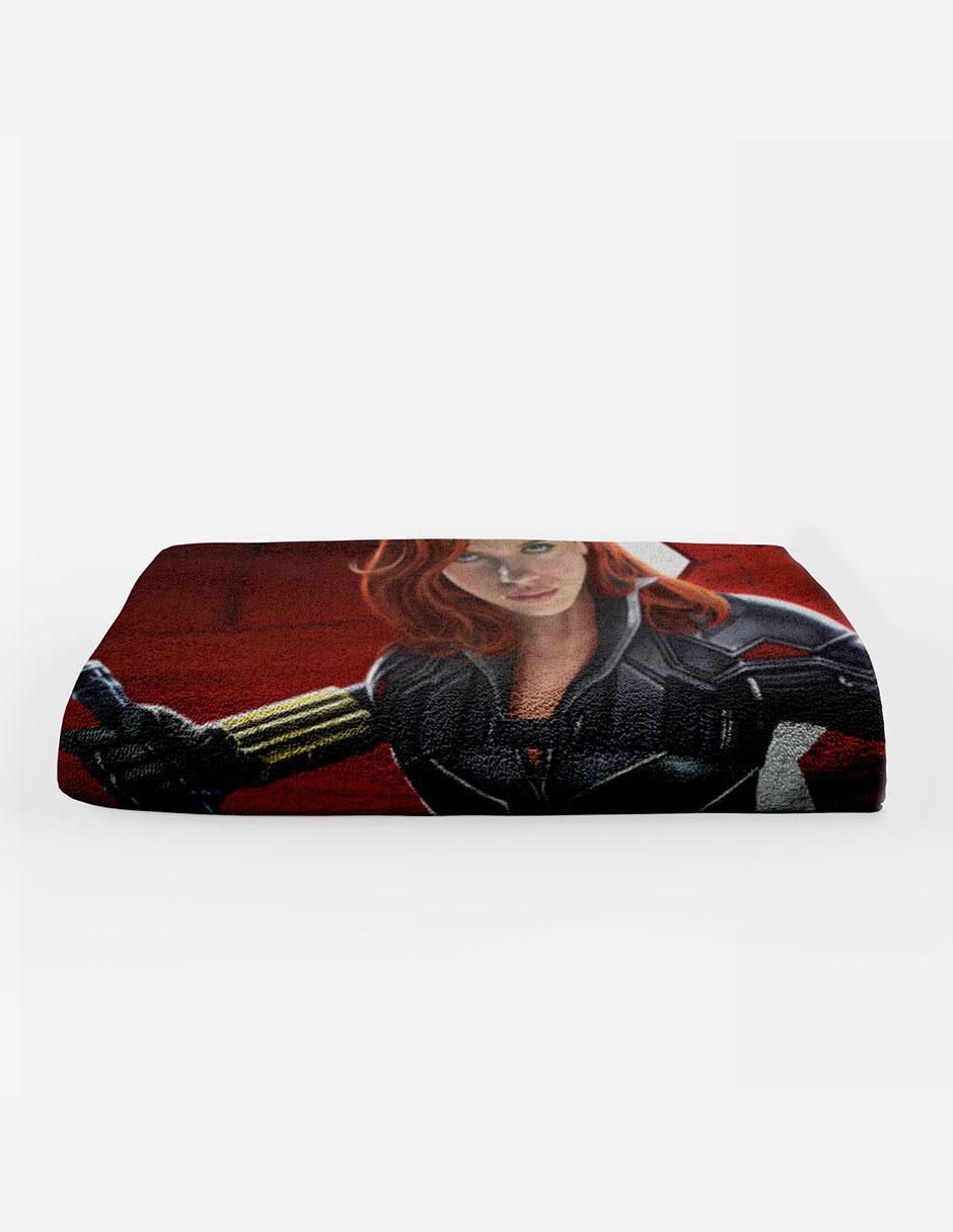 Toalla Marvel Black Widow de poliéster 3