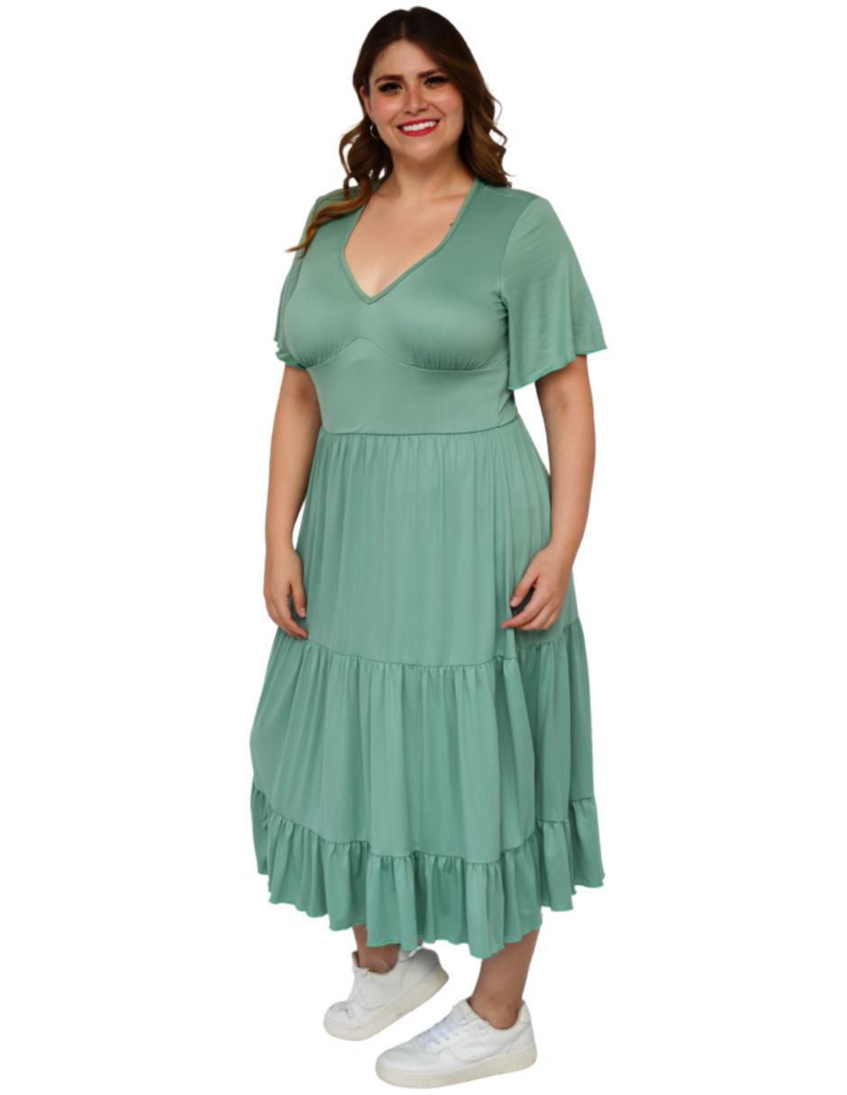 Vestido midi casual para mujer 5