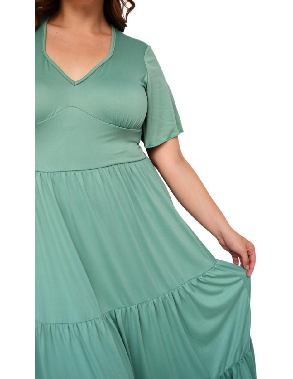Vestido midi casual para mujer