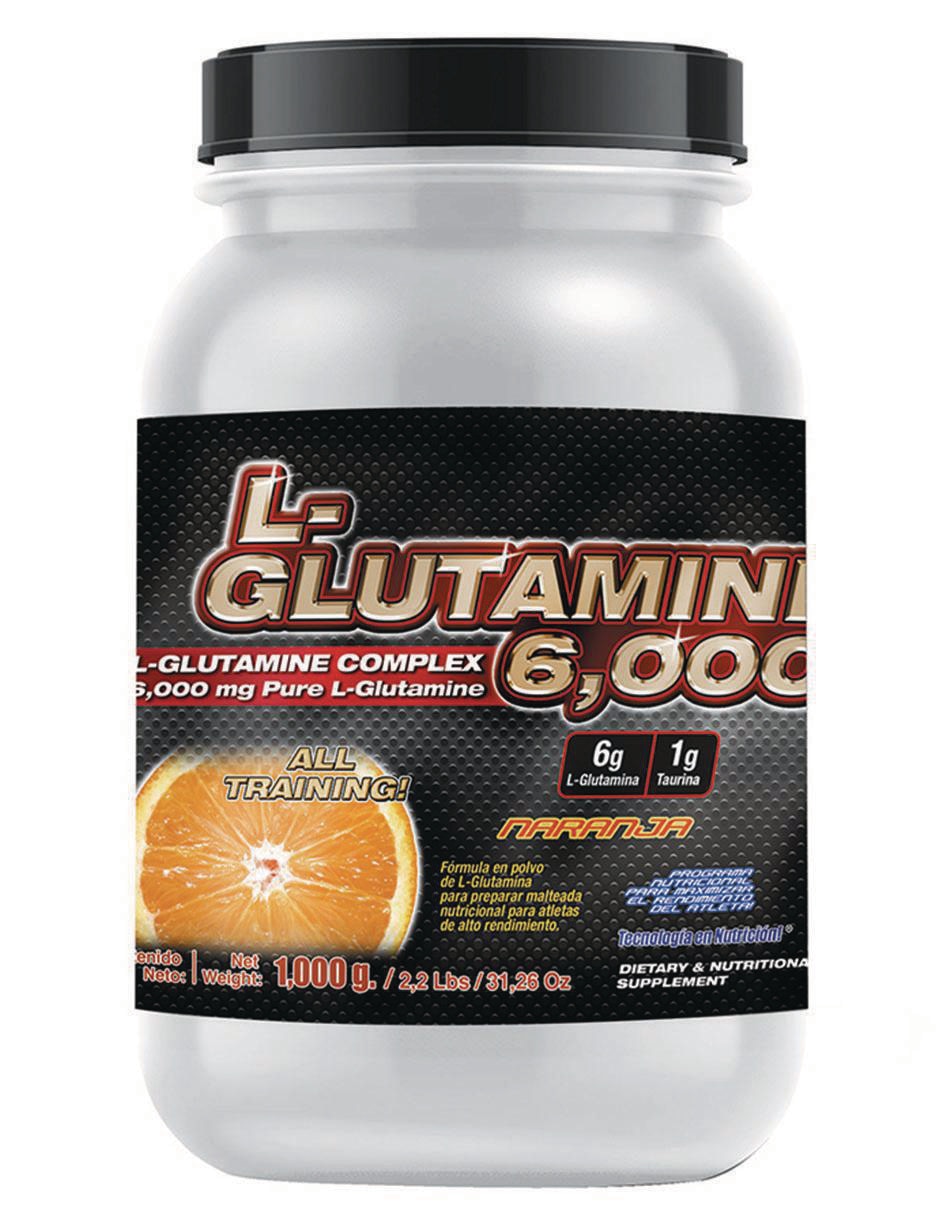 Glutamina en polvo Food & Nutrition Technologies de 1,000 g