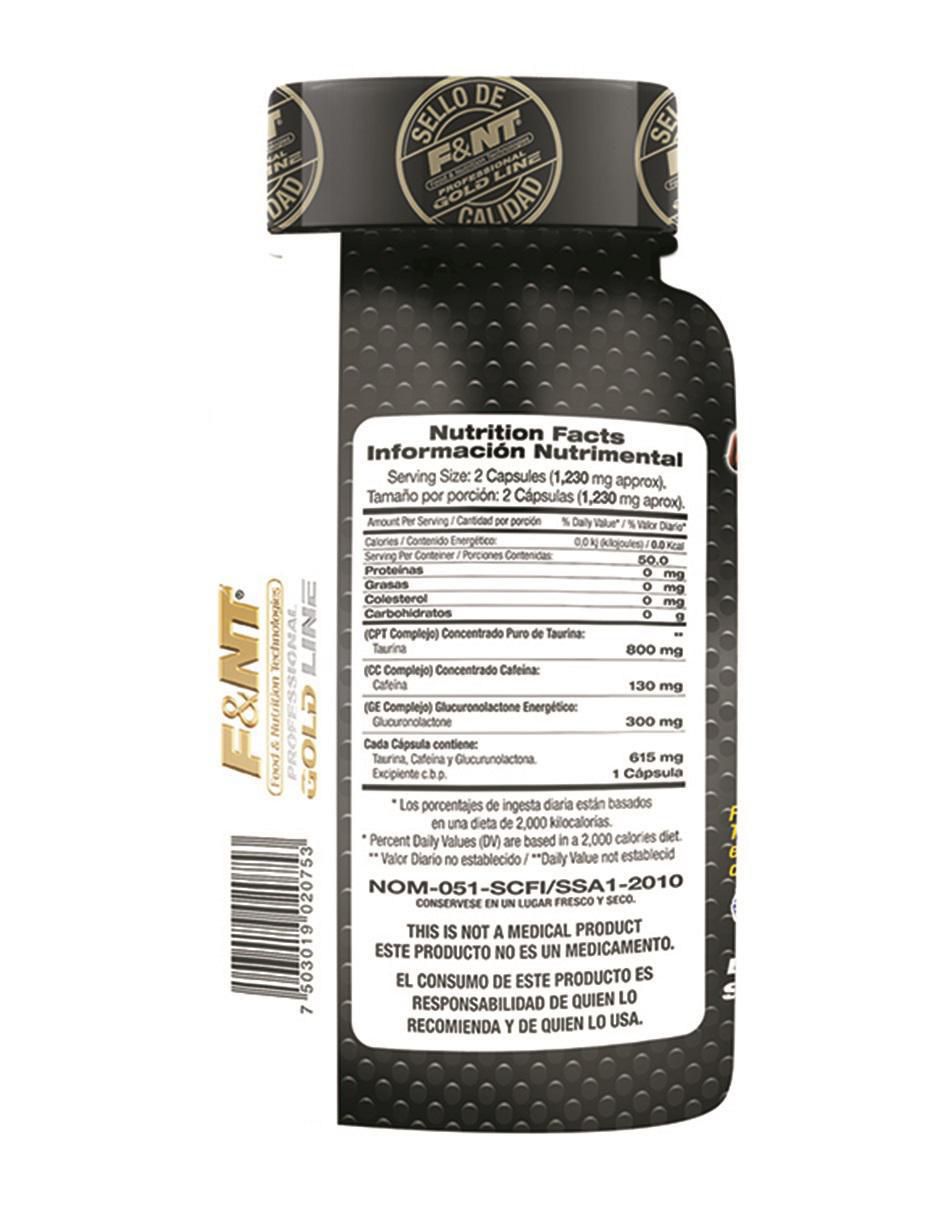 Suplemento alimenticio Food & Nutrition Technologies