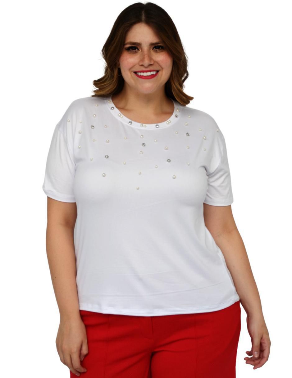 Blusa manga corta para mujer 1