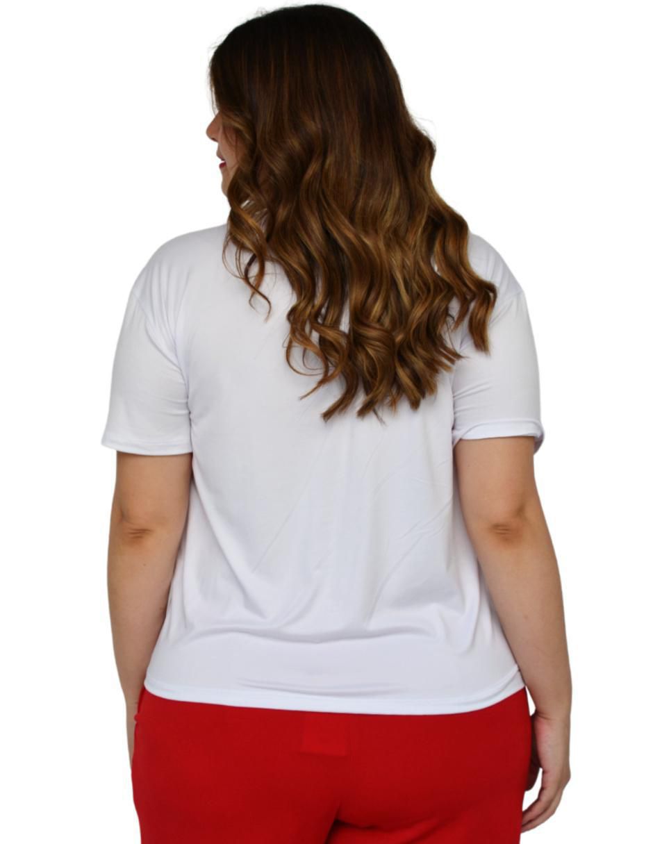 Blusa manga corta para mujer 7
