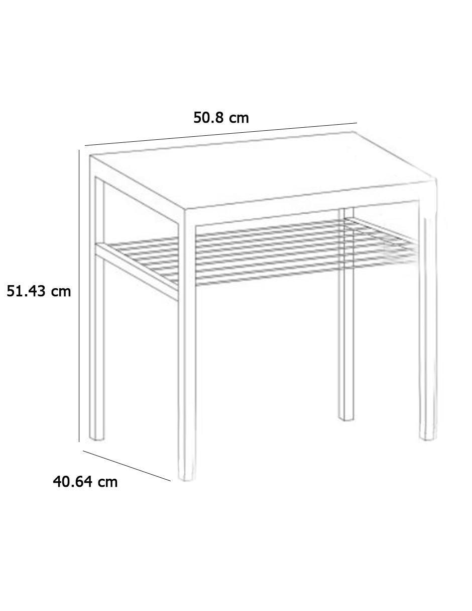 Mesa lateral armable 8