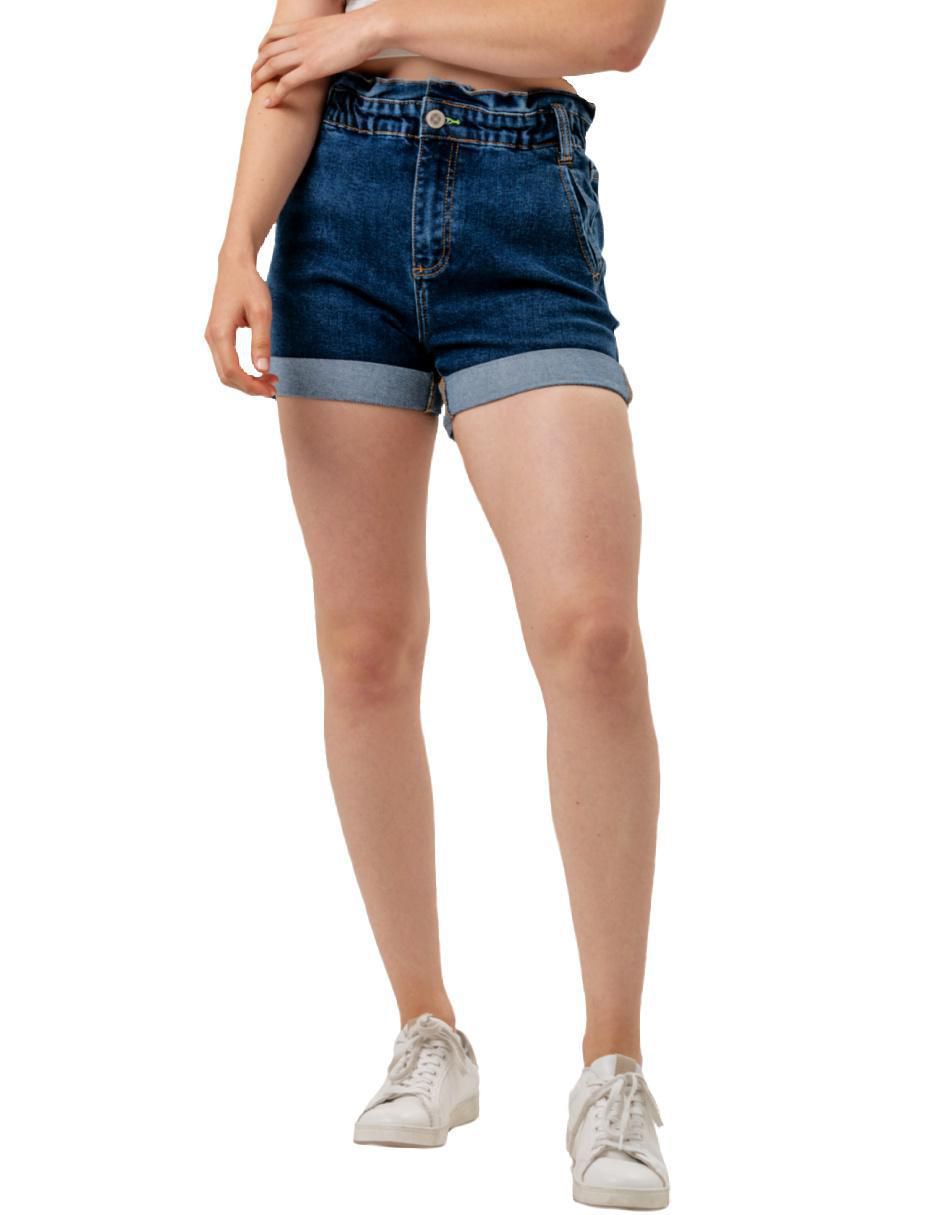 Short de mezclilla para mujer