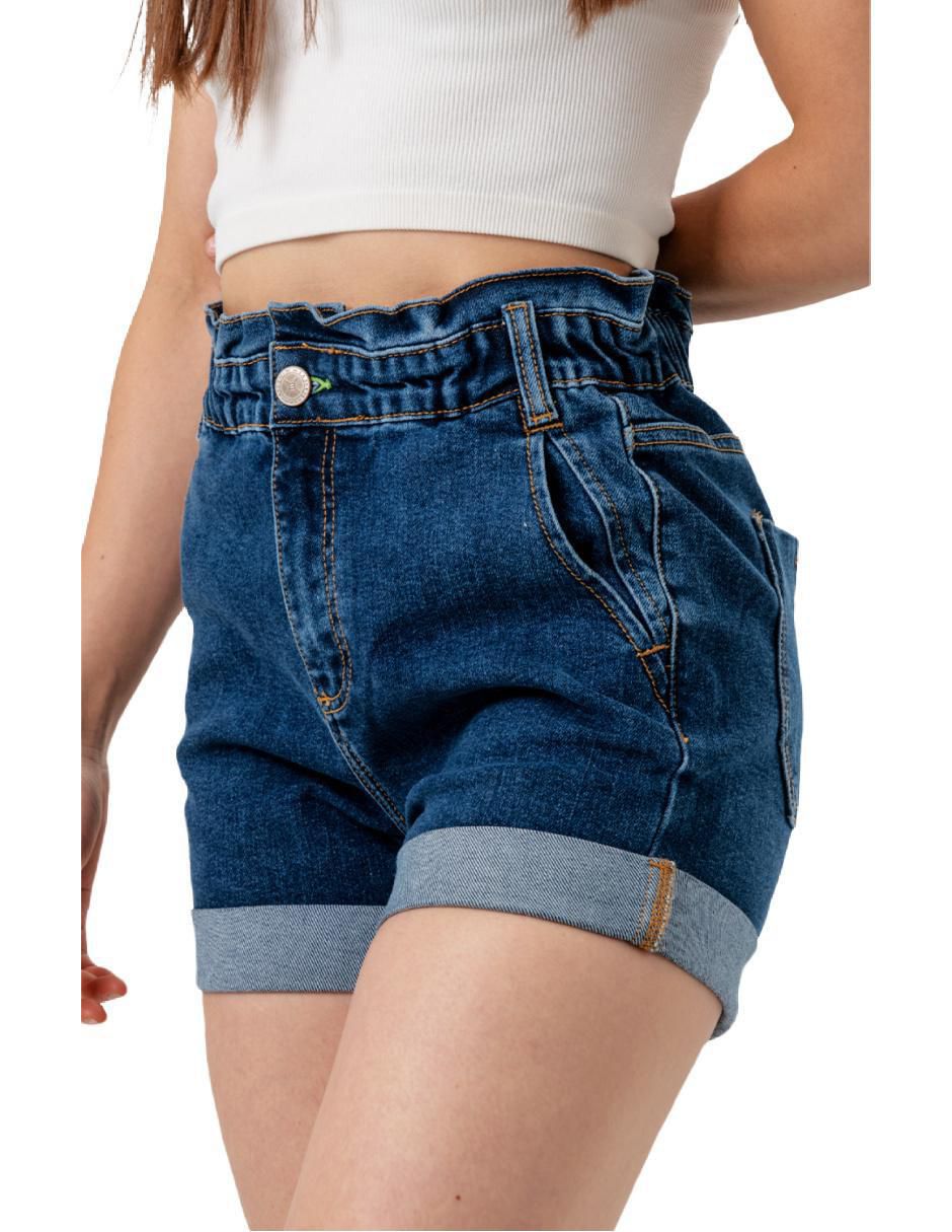 Short de mezclilla para mujer