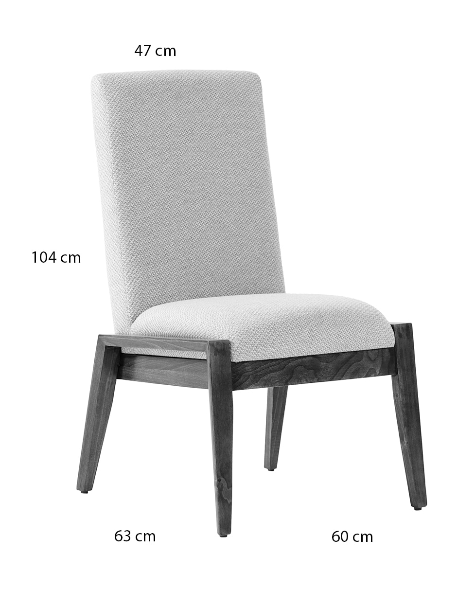 Silla Malbec de madera encino 8