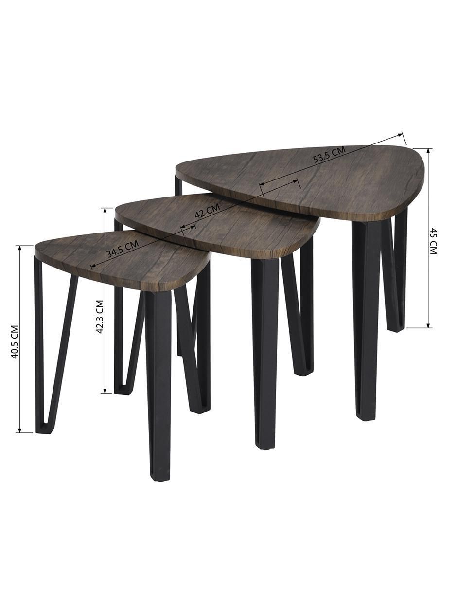 Set mesa de centro armable 7