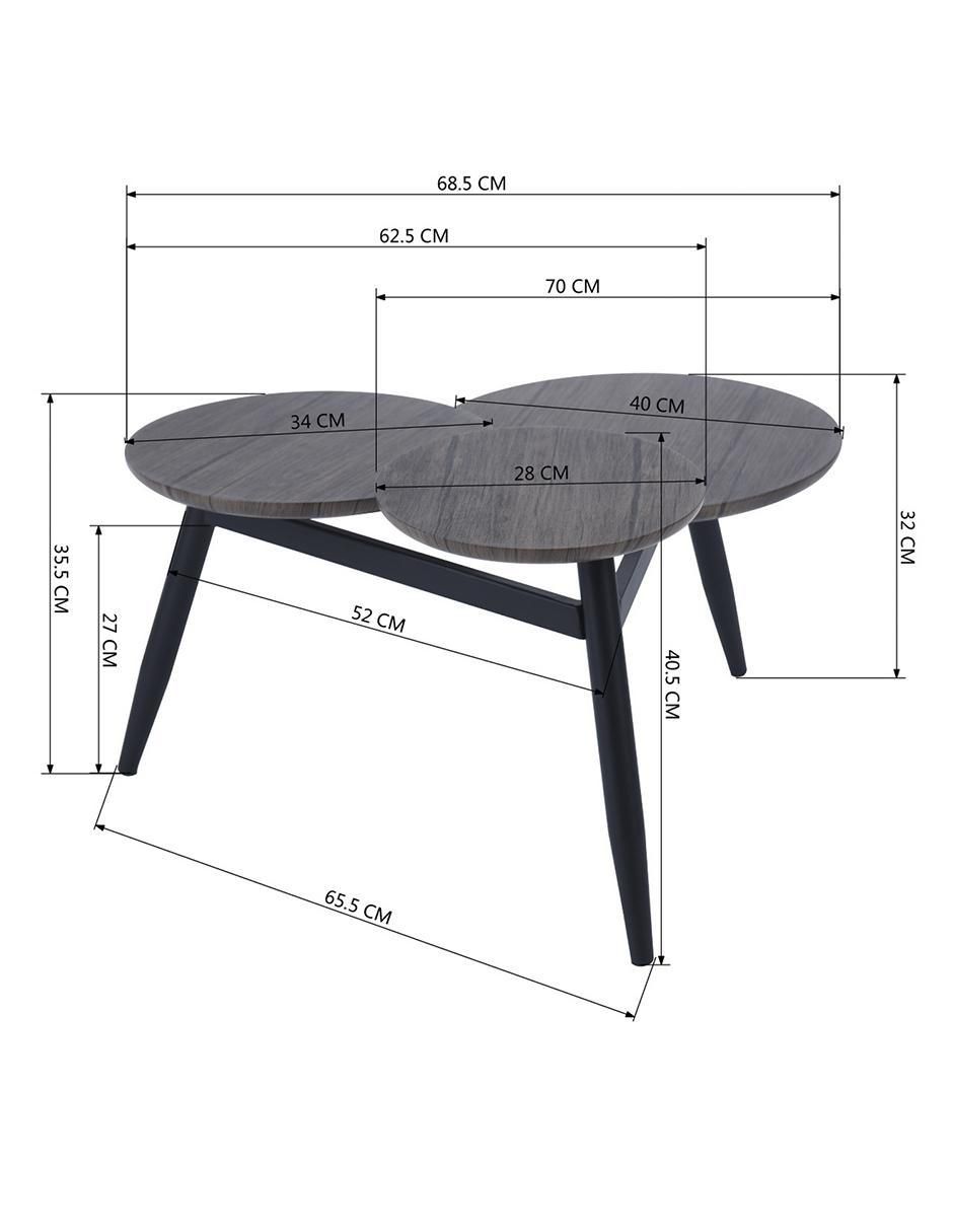 Mesa de centro armable biel 9