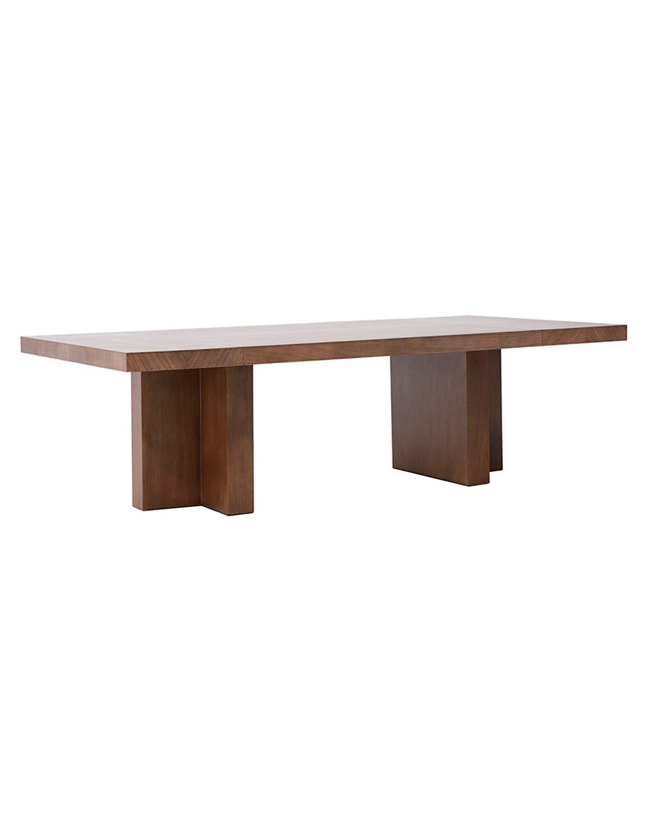 Mesa de comedor armable malbec
