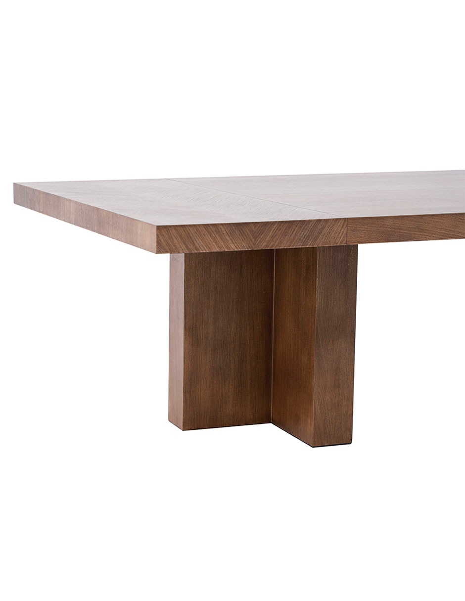 Mesa de comedor armable malbec