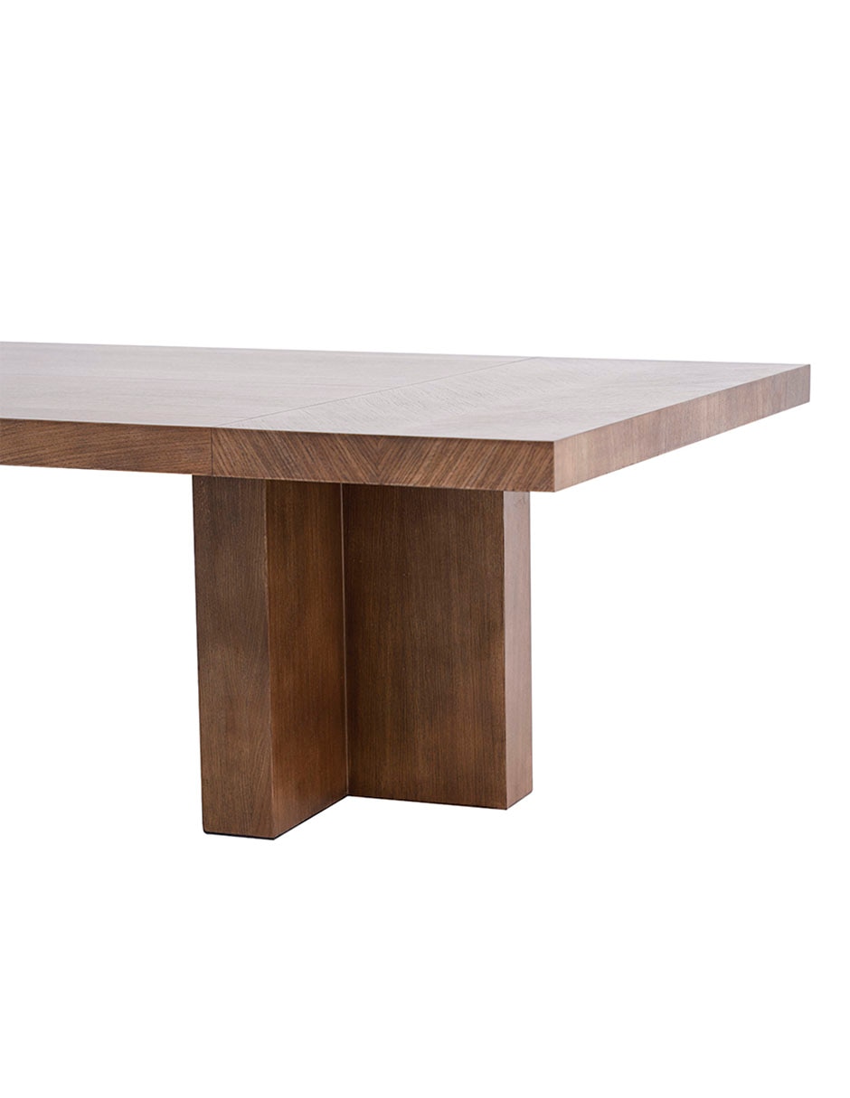 Mesa de comedor malbec