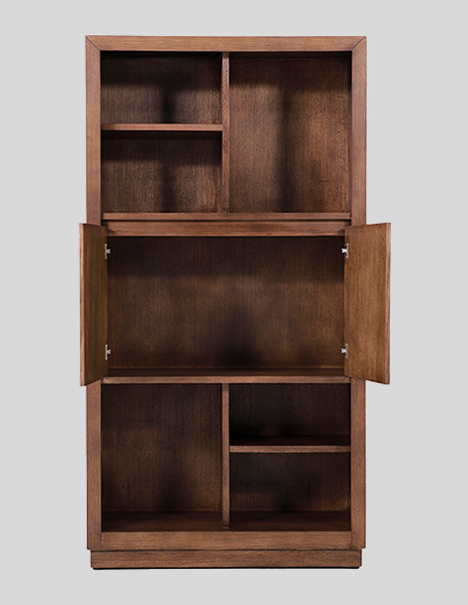 Librero Malbec de madera 2